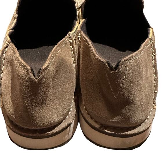 Ariat Mens 9D Brown Leather Slip On Shoes main image 3